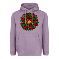 Lavender christmas sunflower Heavyweight Hoodie - RanaPortraitStore