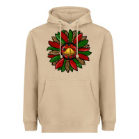 Mushroom christmas sunflower Heavyweight Hoodie - RanaPortraitStore