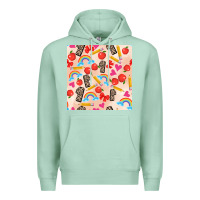 Seafoam back to school seamless pattern 1 (3600x3600) Premium Hoodie - AdoDesignShop