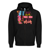 Black Good shoes take you to good places black fashion g Zipper Hoodie - RanaPortraitStore