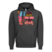 Charcoal Heather Good shoes take you to good places black fashion g Zipper Hoodie - RanaPortraitStore