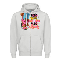 Dove Grey Good shoes take you to good places black fashion g Zipper Hoodie - RanaPortraitStore