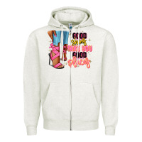 Oatmeal Heather Good shoes take you to good places black fashion g Zipper Hoodie - RanaPortraitStore