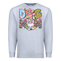 Heather Grey Easter Dog Mom Easter Day Premium Sweatshirt - Neo Western