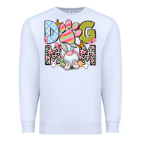White Easter Dog Mom Easter Day Premium Sweatshirt - Neo Western