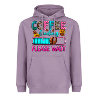 Lavender coffee loading please wait Heavyweight Hoodie - Zillion Design Studio