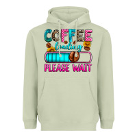 Matcha coffee loading please wait Heavyweight Hoodie - Zillion Design Studio