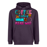 Plum coffee loading please wait Heavyweight Hoodie - Zillion Design Studio