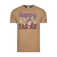 Vintage Coffee happy easter cross Vintage Tee - Artiststas