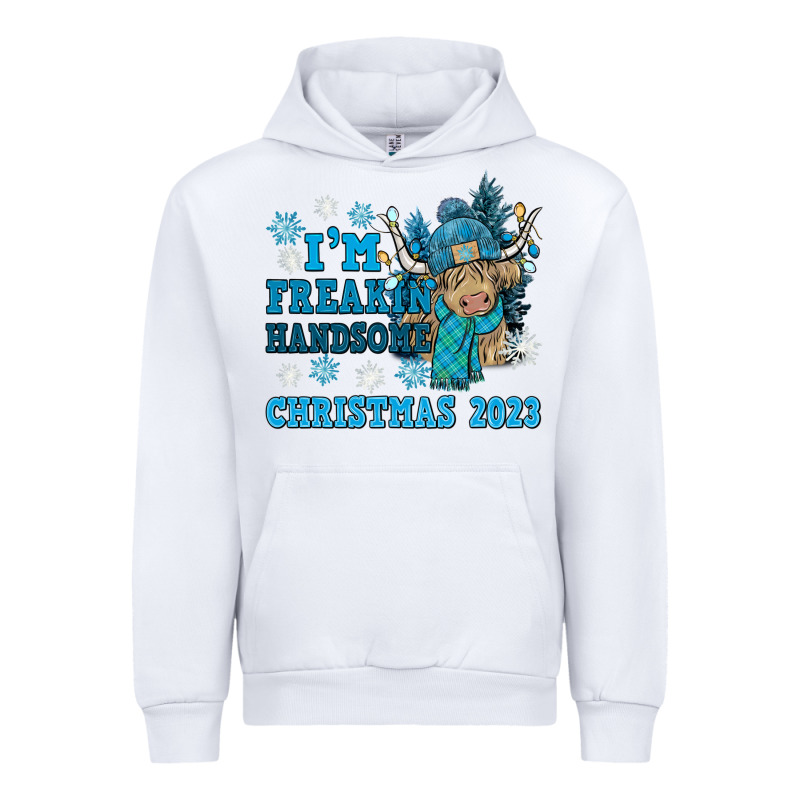 Im Freakin Freezin Christmas 2023 Urban Hoodie by NancyCooperArtShop | Teevron