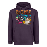 Plum coffee is always good idea Heavyweight Hoodie - Zillion Design Studio