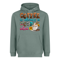 Sage coffee is always good idea Heavyweight Hoodie - Zillion Design Studio