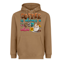 Toasted Coconut coffee is always good idea Heavyweight Hoodie - Zillion Design Studio