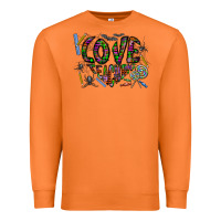 Carrot i love teaching Premium Sweatshirt - CowhideDigitalArt