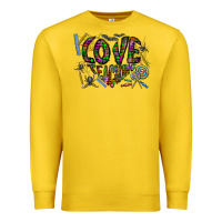 Lemon i love teaching Premium Sweatshirt - CowhideDigitalArt
