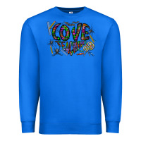 True Royal i love teaching Premium Sweatshirt - CowhideDigitalArt