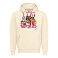 Sandshell I have two moods sneaker and heels Zipper Hoodie - RanaPortraitStore