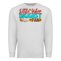 Dove Grey little sister biggest fan Premium Sweatshirt - HRA Design Shop