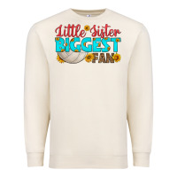 Sandshell little sister biggest fan Premium Sweatshirt - HRA Design Shop