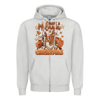 Dove Grey Have a melanin Christmas black girl sneakers Zipper Hoodie - RanaPortraitStore