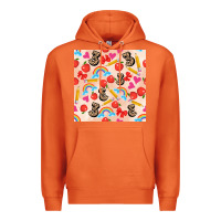 Carrot back to school seamless pattern 3 (3600x3600) Premium Hoodie - AdoDesignShop