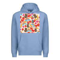 Colony Blue back to school seamless pattern 3 (3600x3600) Premium Hoodie - AdoDesignShop