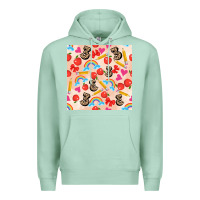 Seafoam back to school seamless pattern 3 (3600x3600) Premium Hoodie - AdoDesignShop