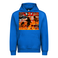 Cobalt Western Firefighters With Thin Red Line Urban Hoodie - LillyAllenDesigns