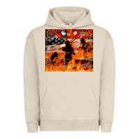 Pigment French Oak Western Firefighters With Thin Red Line Urban Hoodie - LillyAllenDesigns