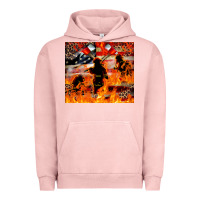 Pigment Salmon Western Firefighters With Thin Red Line Urban Hoodie - LillyAllenDesigns