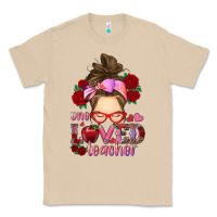 Mushroom one loved teacher messy bun Classic Tee - RanaPortraitStore