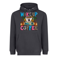 Smoke wake up and smell the coffee Heavyweight Hoodie - Zillion Design Studio