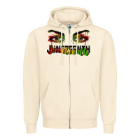 Sandshell Juneteenth eyes Zipper Hoodie - RanaPortraitStore