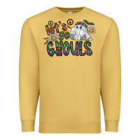 Antique Gold let's go ghouls Premium Sweatshirt - CowhideDigitalArt