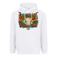 White western christmas bull skull Heavyweight Hoodie - RanaPortraitStore