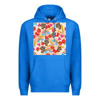 True Royal back to school seamless pattern 4 (3600x3600) Premium Hoodie - AdoDesignShop