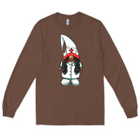 Chestnut african american nurse gnome Long Sleeve Tee - BarkalooDesign