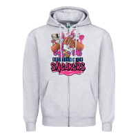 Heather Grey Just a girl obsessed with sneakers Zipper Hoodie - RanaPortraitStore