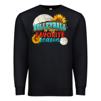 Black volleyball is my favorite season Premium Sweatshirt - HRA Design Shop