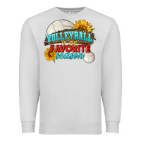 Dove Grey volleyball is my favorite season Premium Sweatshirt - HRA Design Shop