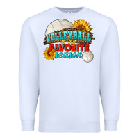 White volleyball is my favorite season Premium Sweatshirt - HRA Design Shop