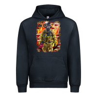 Navy Firefighter Fire And American Urban Hoodie - LillyAllenDesigns