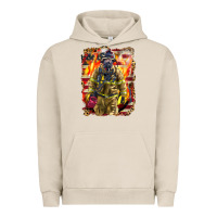 Pigment French Oak Firefighter Fire And American Urban Hoodie - LillyAllenDesigns