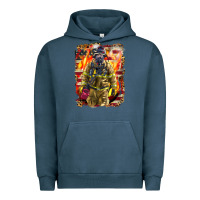 Pigment Midnight Navy Firefighter Fire And American Urban Hoodie - LillyAllenDesigns