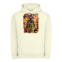 Pigment Pistachio Firefighter Fire And American Urban Hoodie - LillyAllenDesigns