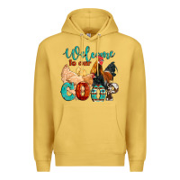 Antique Gold welcome to our coop Premium Hoodie - Artiststas