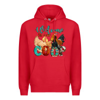 Red welcome to our coop Premium Hoodie - Artiststas
