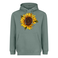 Sage sunflower Heavyweight Hoodie - RanaPortraitStore