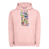 Pigment Salmon love easter nurse Urban Hoodie - NancyCooperArtShop