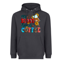 Smoke my blood type is coffee Heavyweight Hoodie - Zillion Design Studio